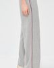 State & Lake State & Lake Pippa Track Pants Heather Grey/Burgundy - 4