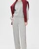 State & Lake State & Lake Pippa Track Pants Heather Grey/Burgundy - 5