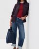 State & Lake State & Lake Ringer Track Tee Burgundy/White/Light Blue - 6