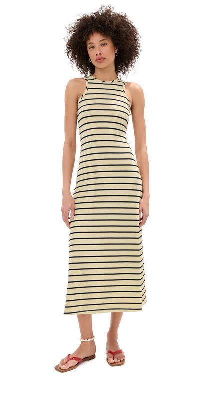 State & Lake State & Lake Sloane Dress Yellow/Blue