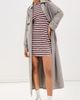 State & Lake State & Lake Sloane Mini Dress Red & Chocolate Stripe - 5