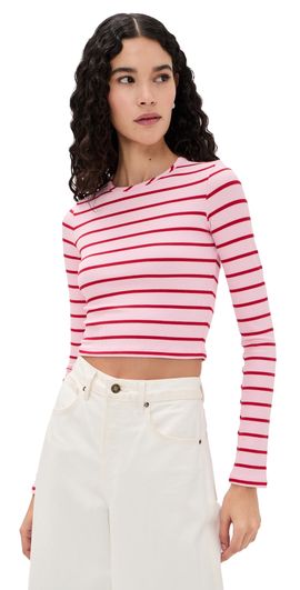 State & Lake State & Lake Willow Tee Pink/Red