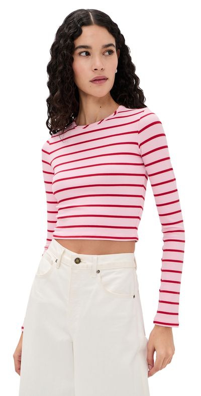 State & Lake State & Lake Willow Tee Pink/Red