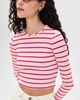 State & Lake State & Lake Willow Tee Pink/Red - 2