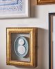STATUETTE Blue Plaster of Paris Wall Charm - 1