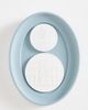 STATUETTE Blue Plaster of Paris Wall Charm - 2