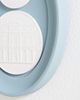 STATUETTE Blue Plaster of Paris Wall Charm - 3