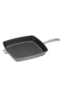 Staub Staub 12-Inch Enameled Cast Iron Square Grill Pan