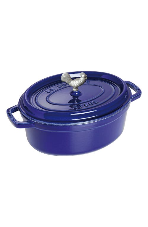 Staub Staub 5.75-Quart Oval Coq Au Vin Enameled Cast Iron Dutch Oven