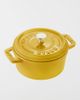 Staub Staub Cast Iron 0.25-qt Mini Round Cocotte in Citron at Urban Outfitters - 2