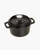 Staub Staub Cast Iron 0.75-qt Round Cocotte in Matte Black at Urban Outfitters - 1