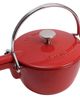 Staub Staub Cast Iron 1-qt Round Tea Kettle in Cherry at Urban Outfitters - 2