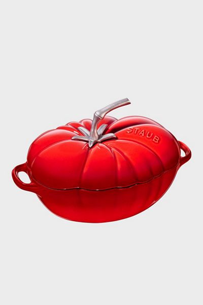 Staub Staub Cast Iron 3-qt Tomato Cocotte in Cherry at Urban Outfitters