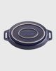 Staub Staub Ceramic 2-pc Oval Baking Dish Set in Dark Blue at Urban Outfitters - 4