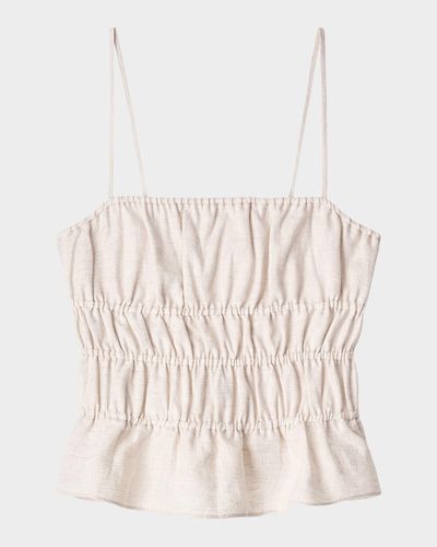 STAUD Ayla Linen Tank