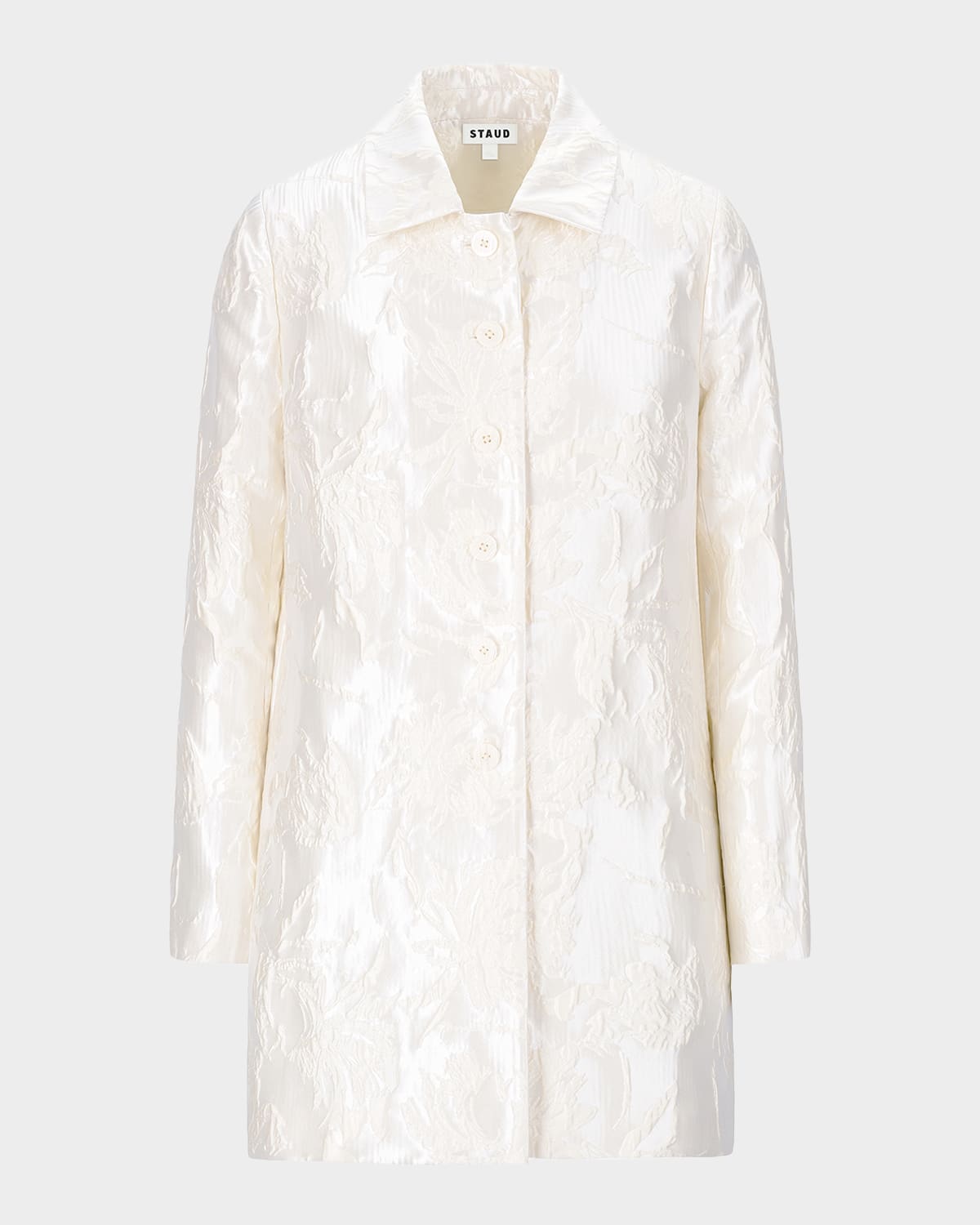 STAUD Halton Metallic Brocade Jacket