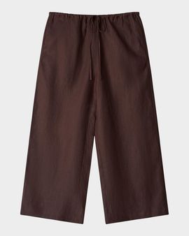 STAUD Mateo Linen Crop Pants