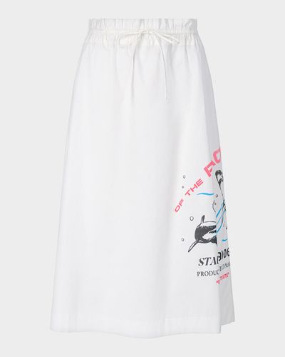 STAUD Shore Maxi Skirt