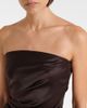 Staud Staud Adriana asymmetric silk-blend minidress - 3