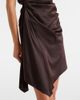 Staud Staud Adriana asymmetric silk-blend minidress - 4