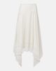 Staud Staud Ainsley lace-trimmed cotton voile midi skirt - 1