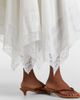 Staud Staud Ainsley lace-trimmed cotton voile midi skirt - 4