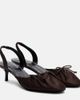 Staud Staud Alba satin slingback pumps - 1