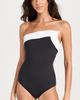 STAUD STAUD Alexandra One Piece Black/White XL - 2