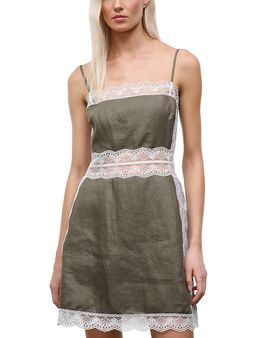 STAUD - Hazel Dress Mahogany M