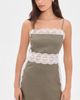 STAUD STAUD Amalina Linen Mini Dress Thyme - 2