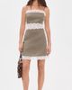 STAUD STAUD Amalina Linen Mini Dress Thyme - 5