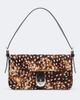 Staud Staud Animal-printed calf hair shoulder bag - 1