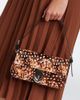 Staud Staud Animal-printed calf hair shoulder bag - 6