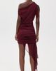STAUD STAUD Athena Asymmetrical Dress Carmino - 3