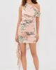 STAUD STAUD Athena Dress Tapestry Rose - 2