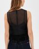 STAUD STAUD Avi Silk Top Black - 3