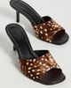 STAUD STAUD Bea Fawn Mules FAWN HAIRCALF - 5