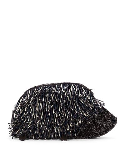 Staud Staud Beaded Porcupine Clutch