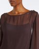 Staud Staud Beatrix ruched chiffon minidress - 3