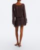 Staud Staud Beatrix ruched chiffon minidress - 5