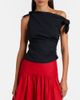 Staud Staud Bellaria asymmetric cotton top - 2