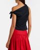 Staud Staud Bellaria asymmetric cotton top - 4