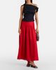 Staud Staud Bellaria asymmetric cotton top - 5