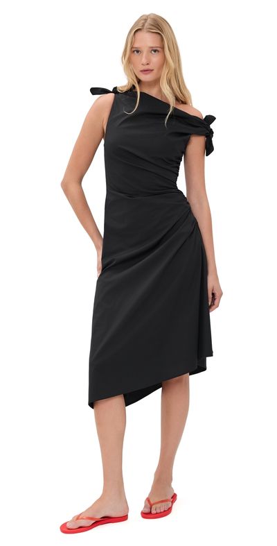 STAUD STAUD Bellaria Dress Black
