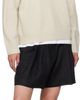 Staud Staud Black Cruz Linen Shorts - 4