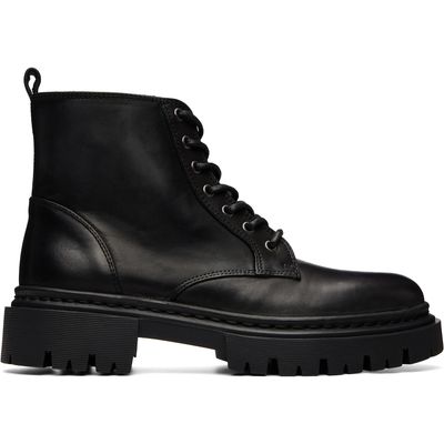 Staud Staud Black Henry Combat Boots