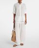Staud Staud Bonfire eyelet cotton wide-leg pants - 2