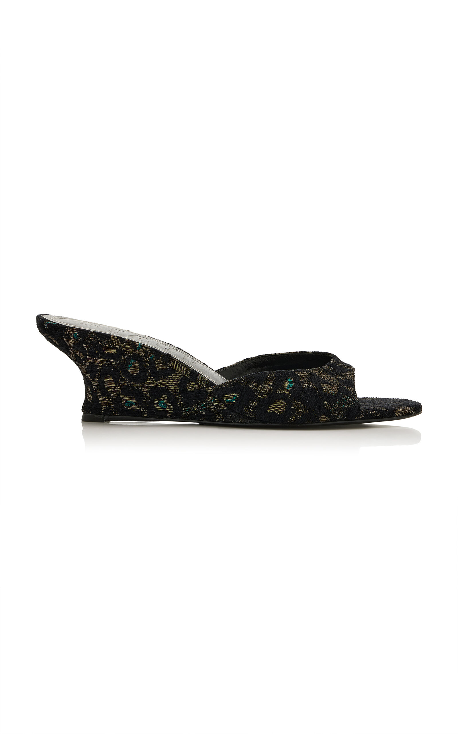 STAUD STAUD Brigitte Jacquard Wedge Sandals