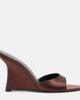 Staud Staud Brigitte satin wedge mules - 5