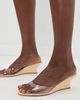 STAUD STAUD Brigitte Wedge Sandals Porcini - 3